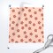 Ditsy Floral Boho Cottagecore Pink Peach Minimalist Custom Printed Fabric by Spoonflower Various Fabrics by the Yard or Fat Quarter
